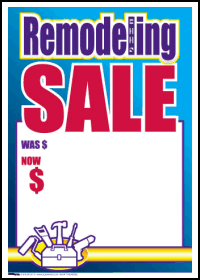 100-Pack Sale Tags for Store Remodeling & Clearance Events - Perfect for Retail, Garage Sales & Discount Promotions