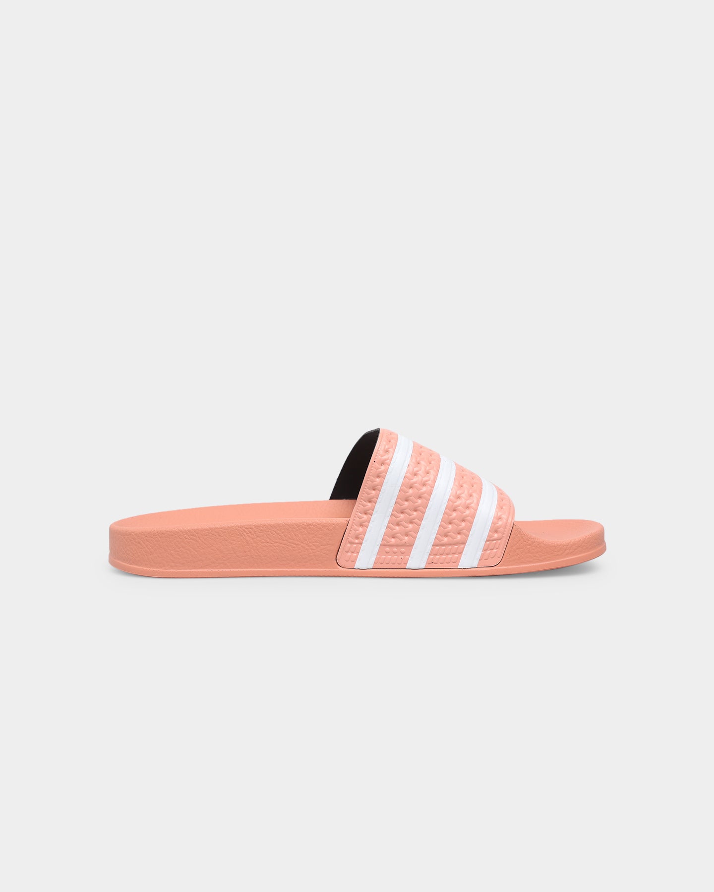 Adidas Adilette Slides Core - Comfortable Unisex Sandals in Ambient Blush & Cloud White - Perfect for Pool, Beach, Gym & Casual Wear