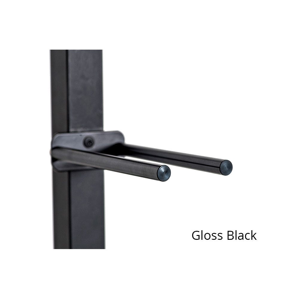 Vino Rails 40 Bottle Single-Sided Floor-to-Ceiling Wine Rack Post Kit - Perfect for Home Wine Cellars & Kitchen Storage