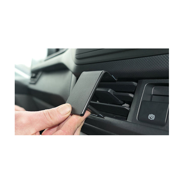 ClicOn No Holes Angled Dash Mount for Ford Transit Custom 2024 - Secure Phone Holder for Hands-Free Navigation | Perfect for Delivery Drivers & Road Trips