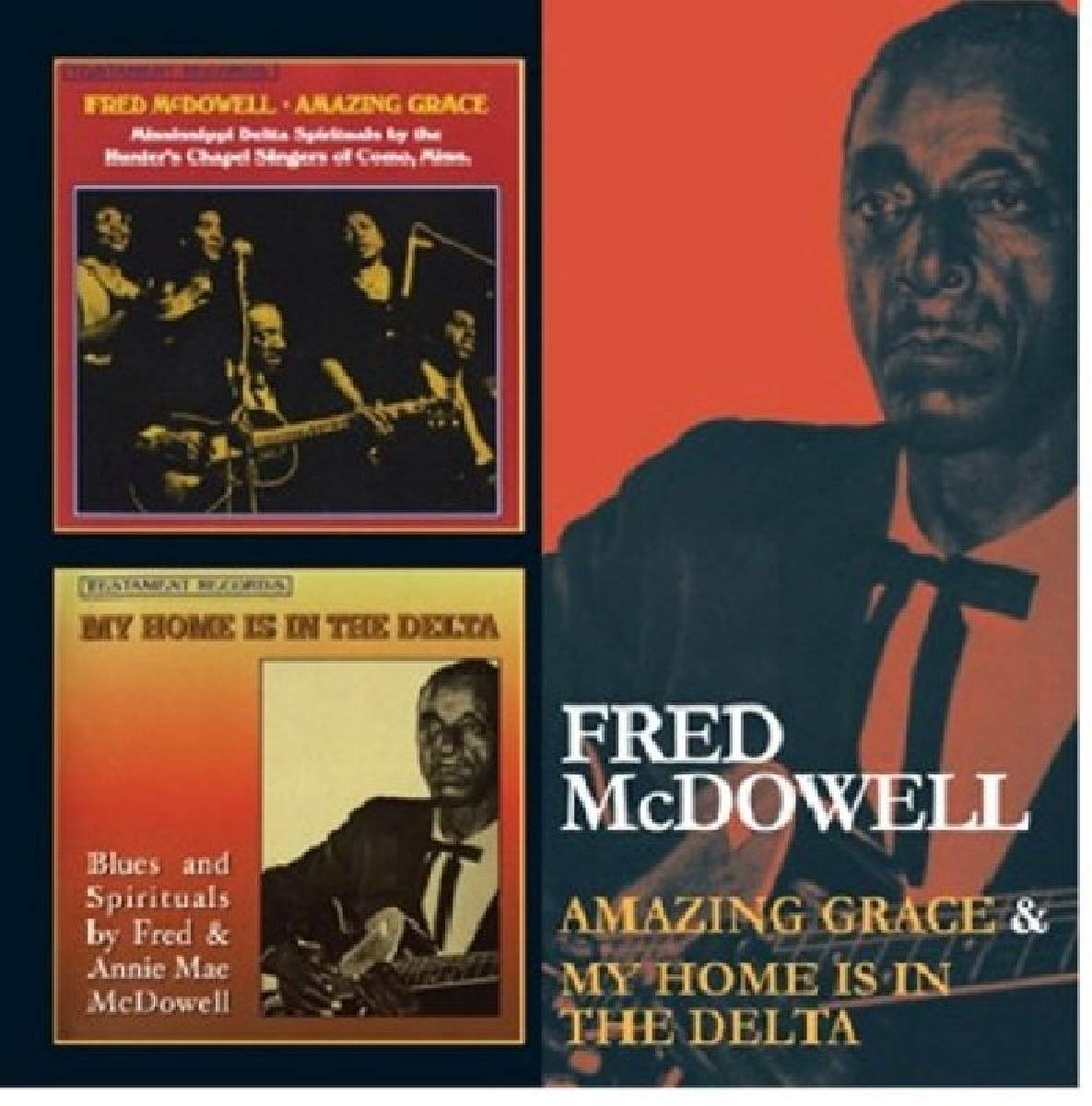 Amazing Grace / My Home Is in the Delta - Gospel & Blues Music Album - Perfect for Church Worship, Spiritual Reflection & Relaxation