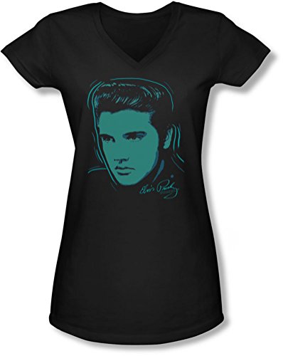 Elvis Junior's Young Dots V-Neck T-Shirt for Girls - Stylish Casual Tee for School, Outings & Everyday Wear