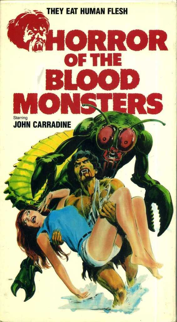 Horror of the Blood Monsters - Classic Horror Movie on VHS Tape - Perfect for Halloween Parties & Vintage Film Collections