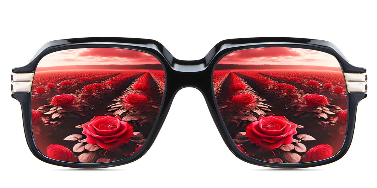 Hollis Women's Prescription Polarized Sunglasses - UV Protection, Anti-Glare for Driving, Outdoor Sports & Fashion