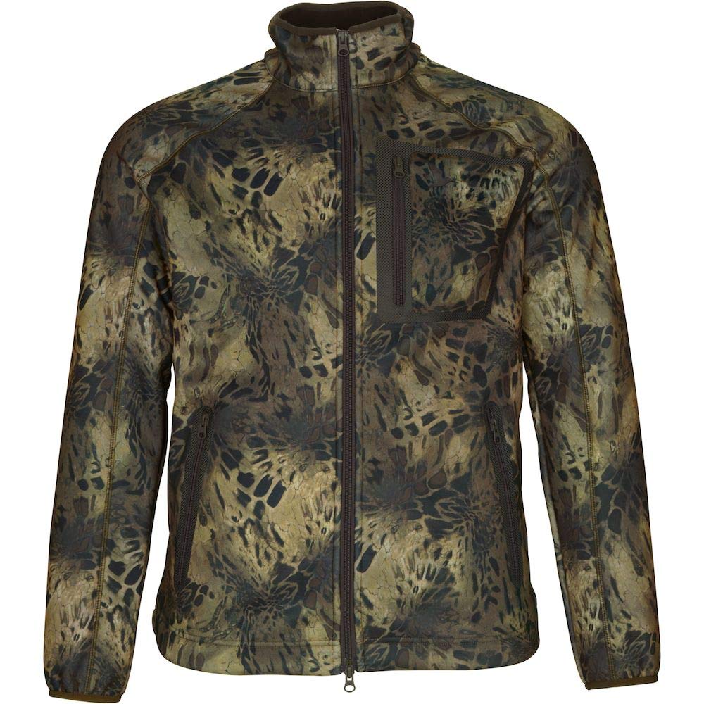Seeland Hawker Storm Fleece Jacket - Prym1 Camo Hunting Jacket for Men | Water-Resistant & Warm Outdoor Fleece Coat for Hunting, Hiking & Camping | Cold Weather Camouflage Apparel