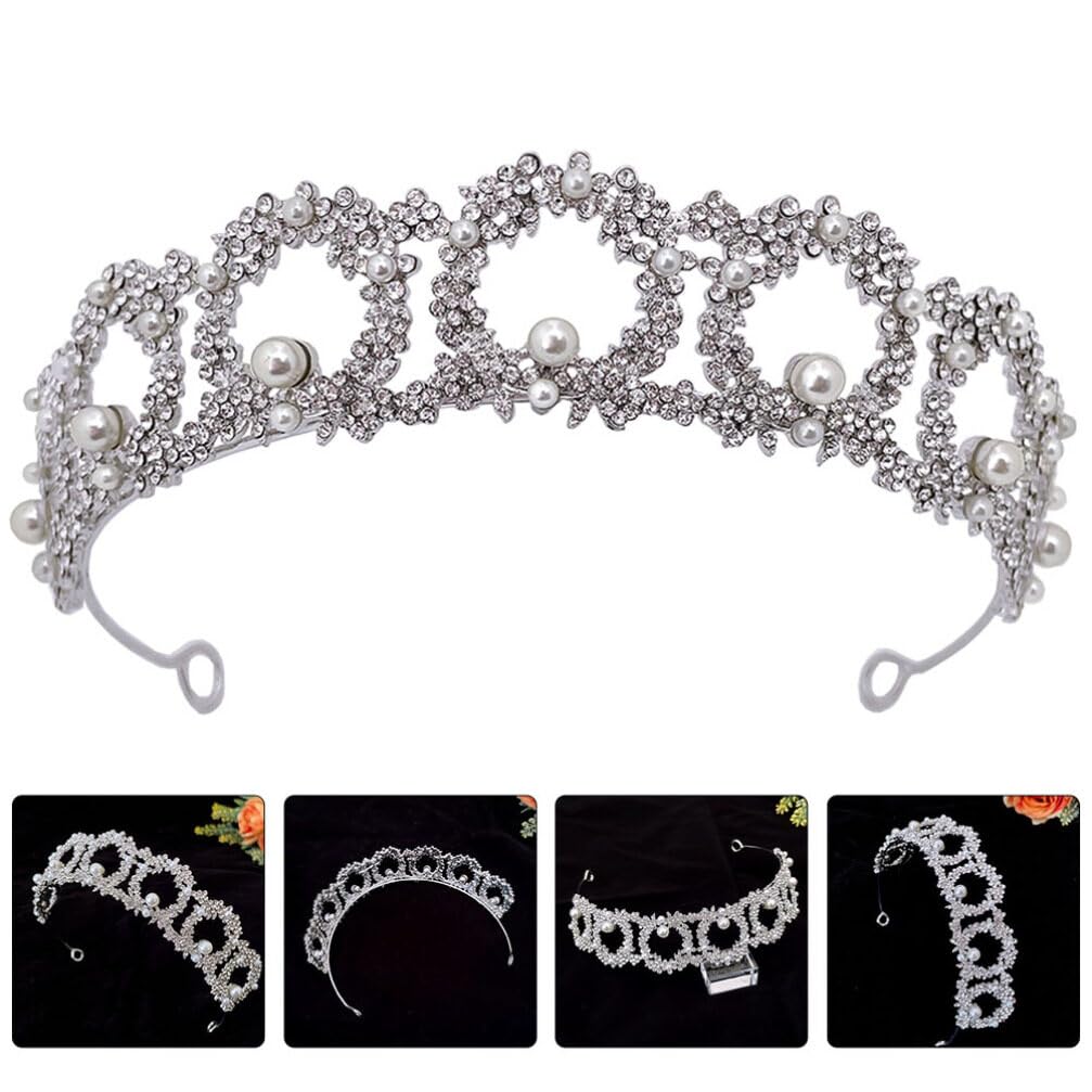 Beaupretty Rhinestone Bridal Headband for Wedding & Party