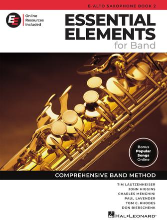 Essential Elements for Band – Eb Alto Saxophone Book 2 with EEi: Comprehensive Method for Students & Teachers – Perfect for School Bands, Private Lessons & Home Practice