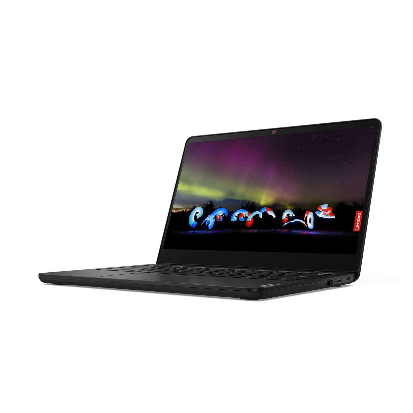 Lenovo 14w Gen 2 14-inch HD Laptop - AMD 3015e Processor, 4GB DDR4 RAM, 64GB eMMC Storage, Bluetooth, WiFi, Windows 10 Pro (Black) | Lightweight Business & Student Notebook for Remote Work, Online Classes & Travel Computing