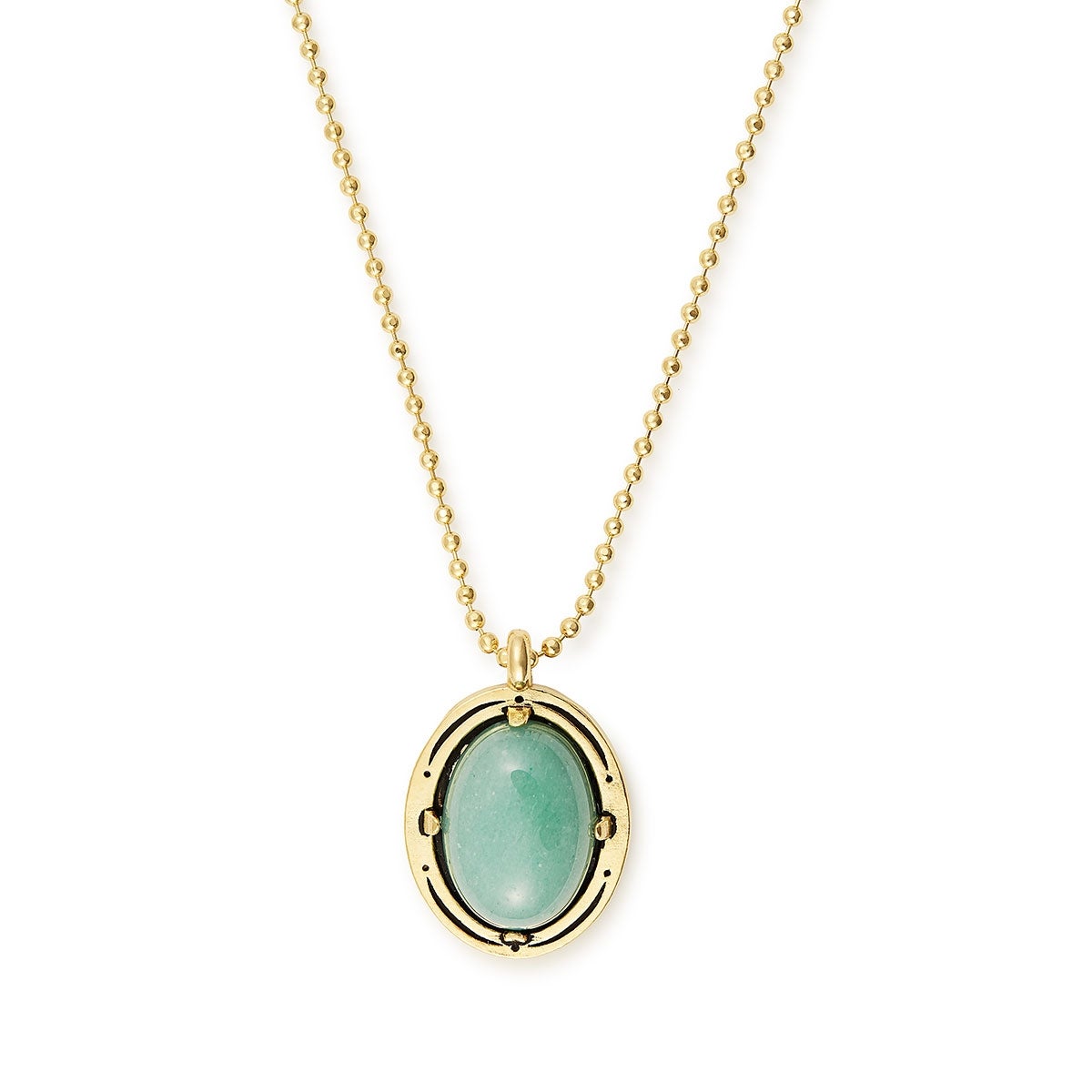 Natural Green Aventurine Gemstone Necklace for Women - Healing Crystal Jewelry for Luck, Wealth & Positive Energy - Perfect for Meditation, Gifts & Spiritual Healing