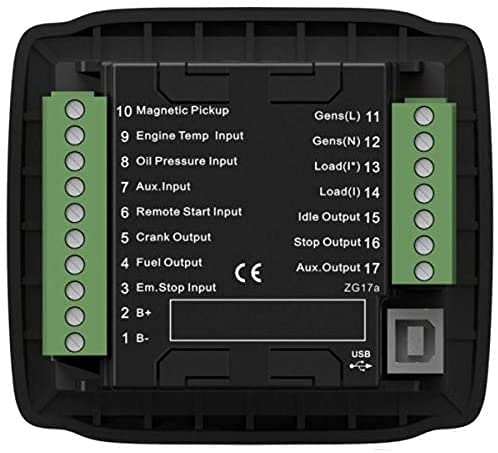 SMARTGEN HGM1790N Manual & Remote Start Generator Controller Module - Dual Control for Generators & Pumps - Perfect for Home Backup Power & Industrial Use