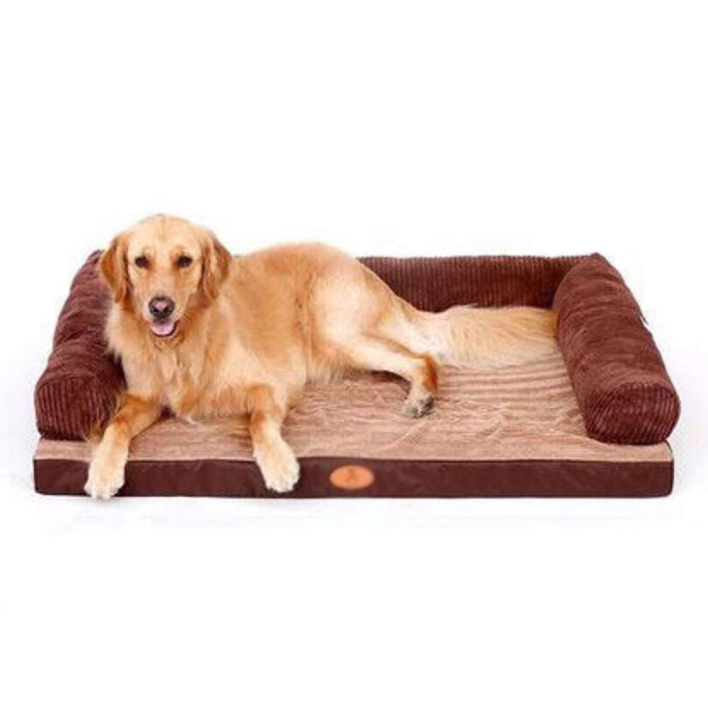 Orthopedic Dog Bed for Medium & Large Dogs - Washable Pet Sofa with Removable Cover, 3 Color Options - Perfect for Living Room, Bedroom & Home Decor