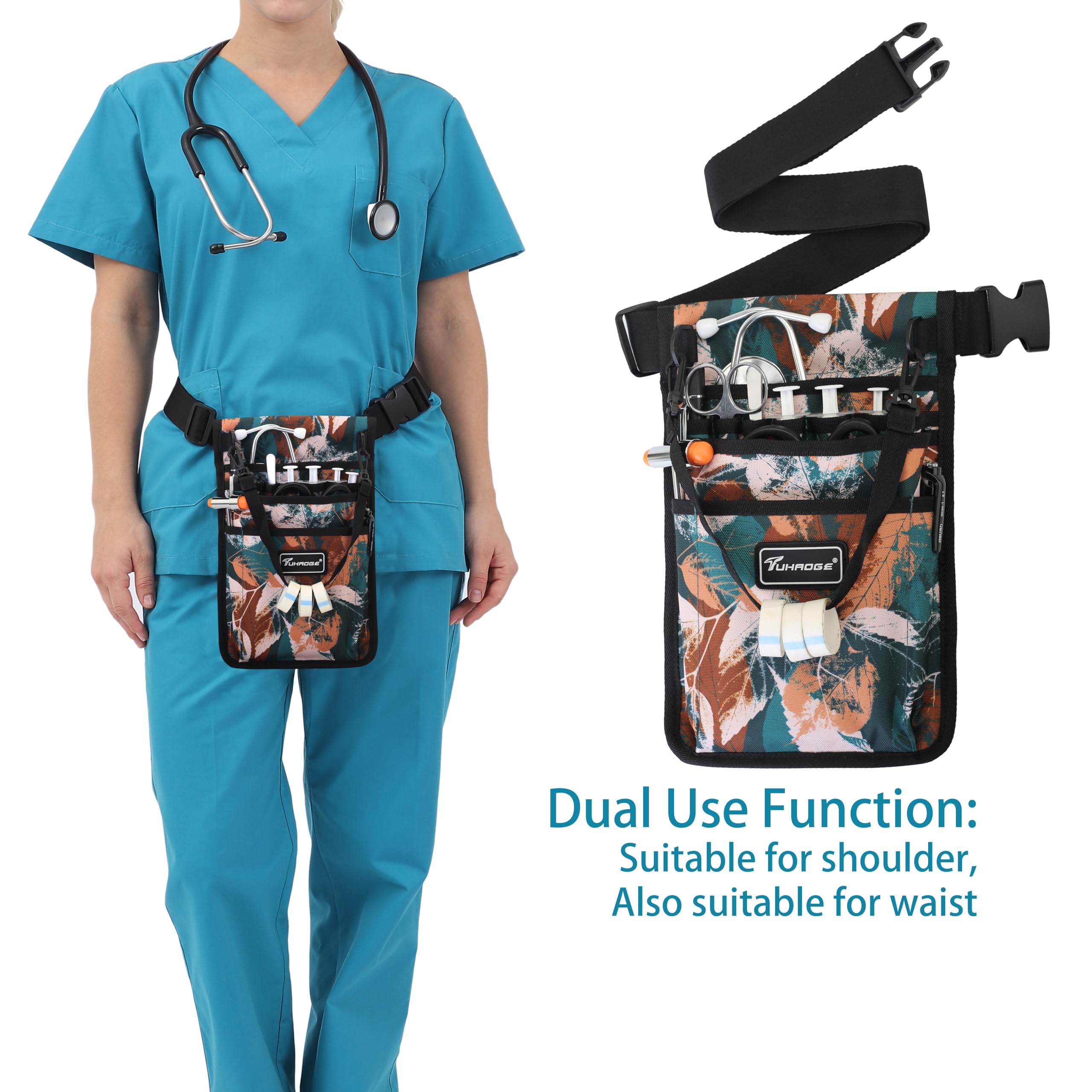 Nurse Storage Waist Bag - Practical Belt Organizer Pouch for Medical Supplies | Perfect for Nurses, Doctors & Healthcare Professionals on Duty