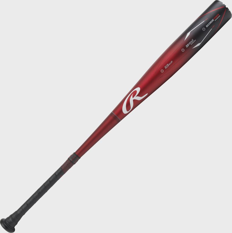 2023 RAWLINGS 5150 BBCOR Baseball Bat - Alloy Red/Black End Loaded for High School & College Players - Perfect for Power Hitters & Competitive Games