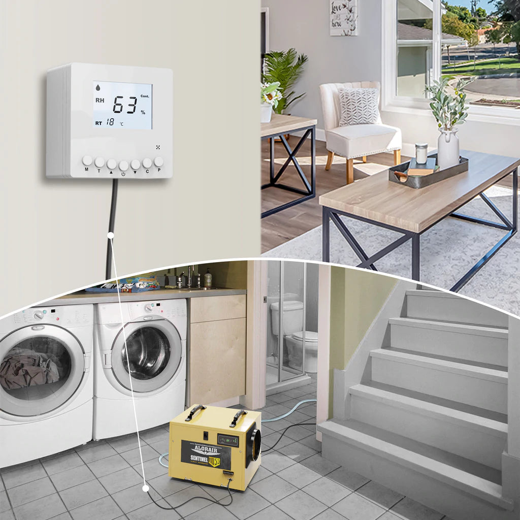AlorAir Sentinel HD55 Gold 120 PPD Commercial Dehumidifier - High Capacity Moisture Removal for Basements, Warehouses & Large Spaces