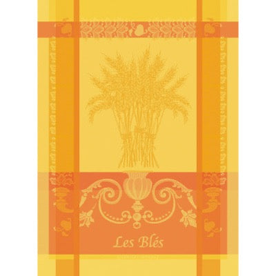 Premium Saffron Kitchen Towels - 100% Cotton Absorbent Dish Cloths for Drying Hands & Dishes - Ideal for Cooking, Baking & Kitchen Cleaning