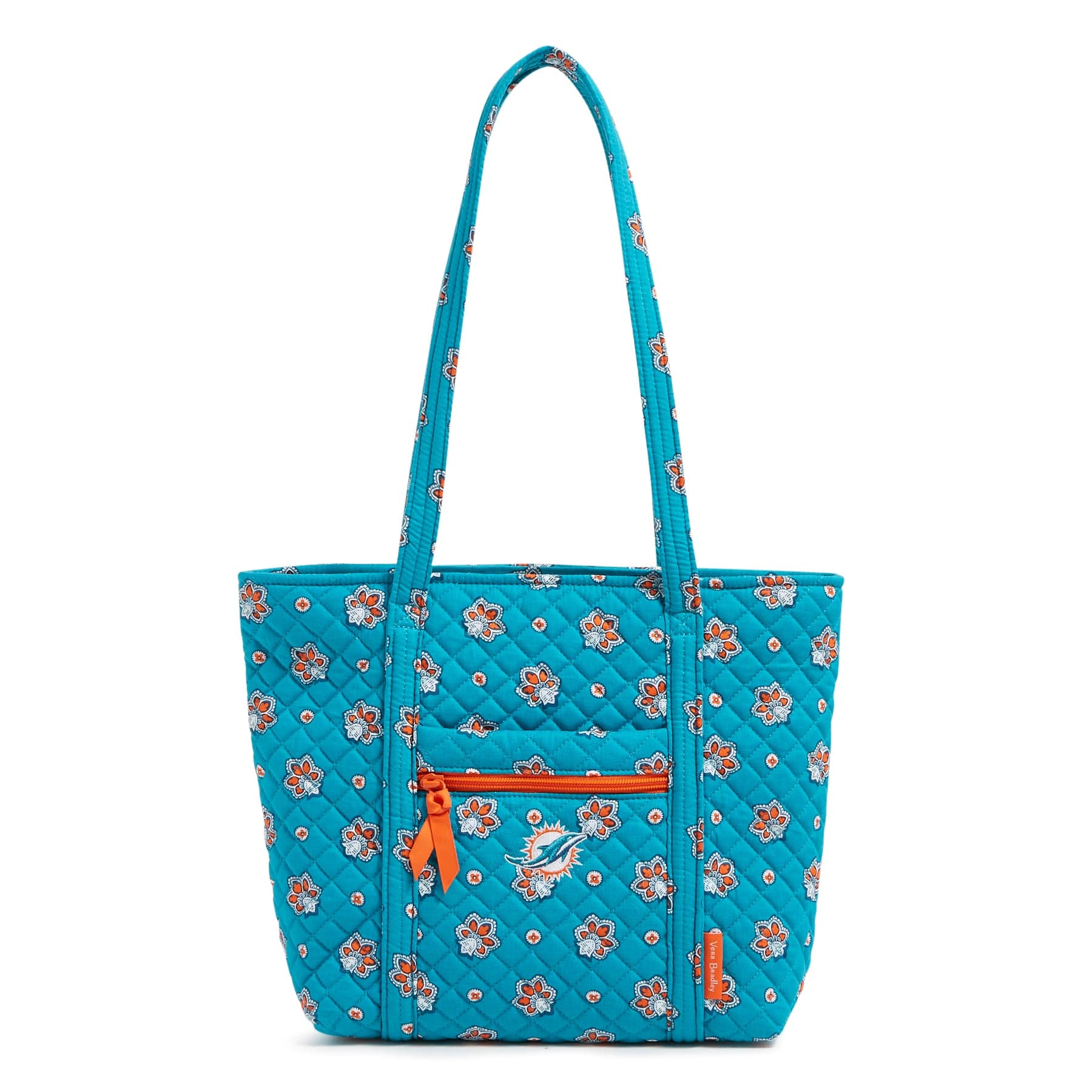 NFL Small Vera Tote Bag - Official Licensed NFL Team Logo Handbag for Women - Perfect for Game Day, Shopping, Work & Travel Accessories