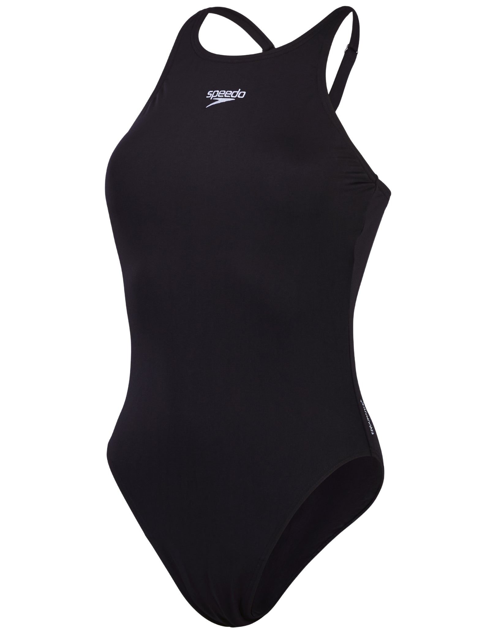 Endurance+ V Back Swimsuit for Women - High Performance Long Torso One Piece Swimwear in Black | Perfect for Lap Swimming, Water Aerobics & Beach Vacations