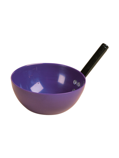 Stubbs Round Feed Scoop - Durable Stainless Steel Grain Scoop for Horses, Livestock & Pets - Perfect for Barn, Stable & Farm Use