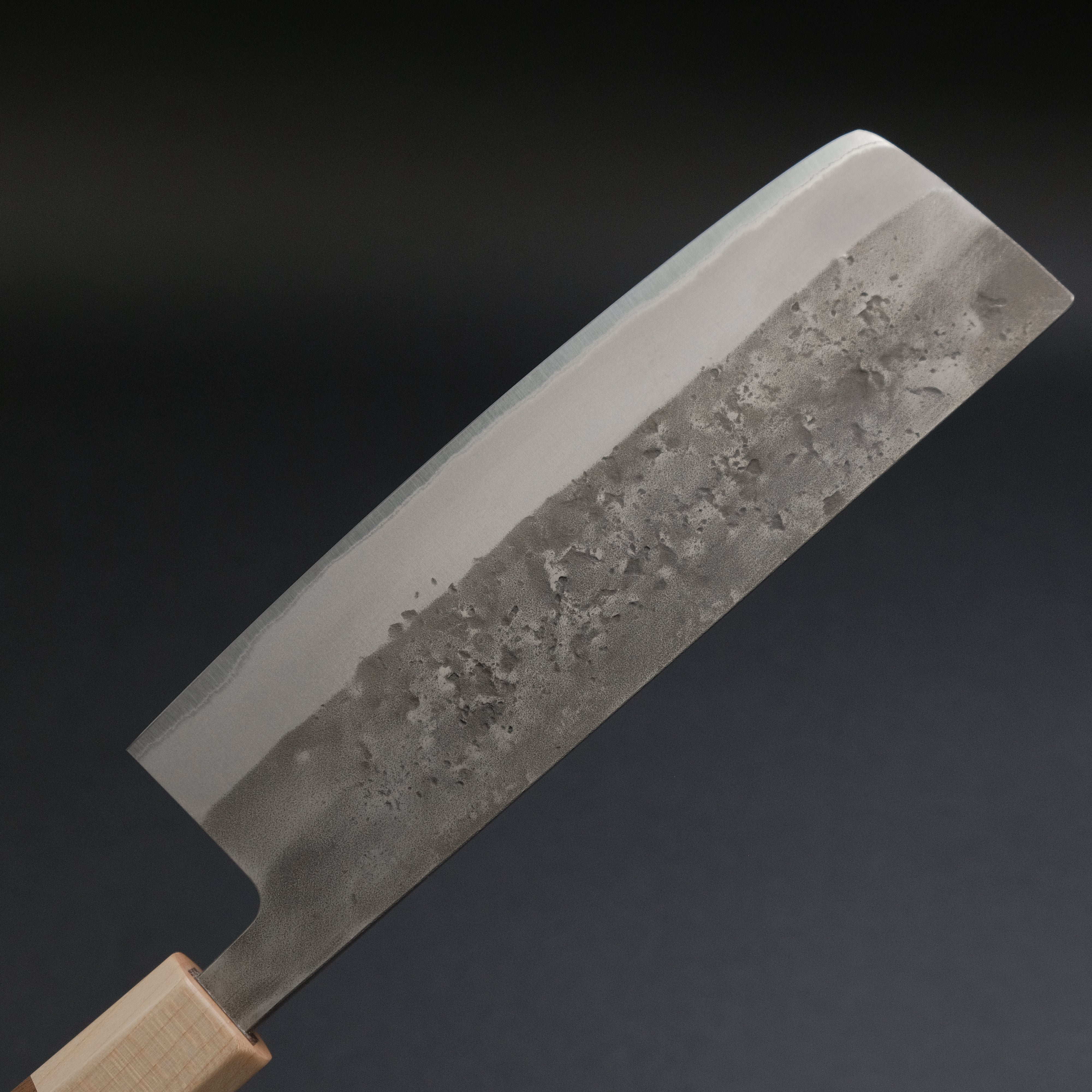 Hitohira TD SLD Nashiji Nakiri Japanese Chef Knife 165mm with Walnut Handle - Perfect for Slicing Vegetables, Herbs & Sushi Preparation