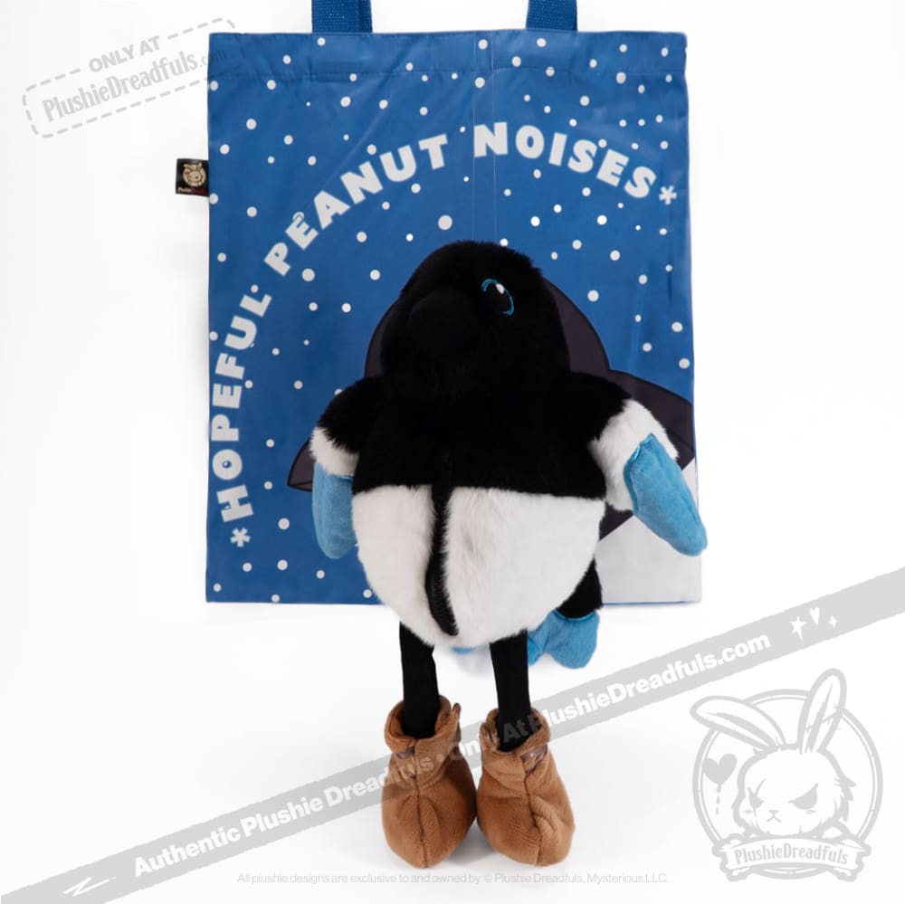 Plushie Dreadfuls Rocky Mountain Magpie Stuffed Animal - Soft Cute Plush Toy for Kids, Collectors & Home Decor | Perfect Gift for Bird Lovers & Nursery Decor