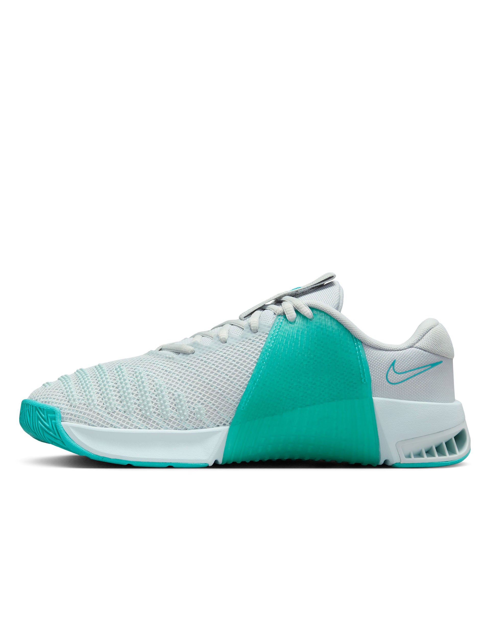 Nike Metcon 9 Cross Training Shoes for Men & Women - Pure Platinum/Dusty Cactus/Glacier Blue | Gym Workout, Weightlifting & CrossFit Training Shoes