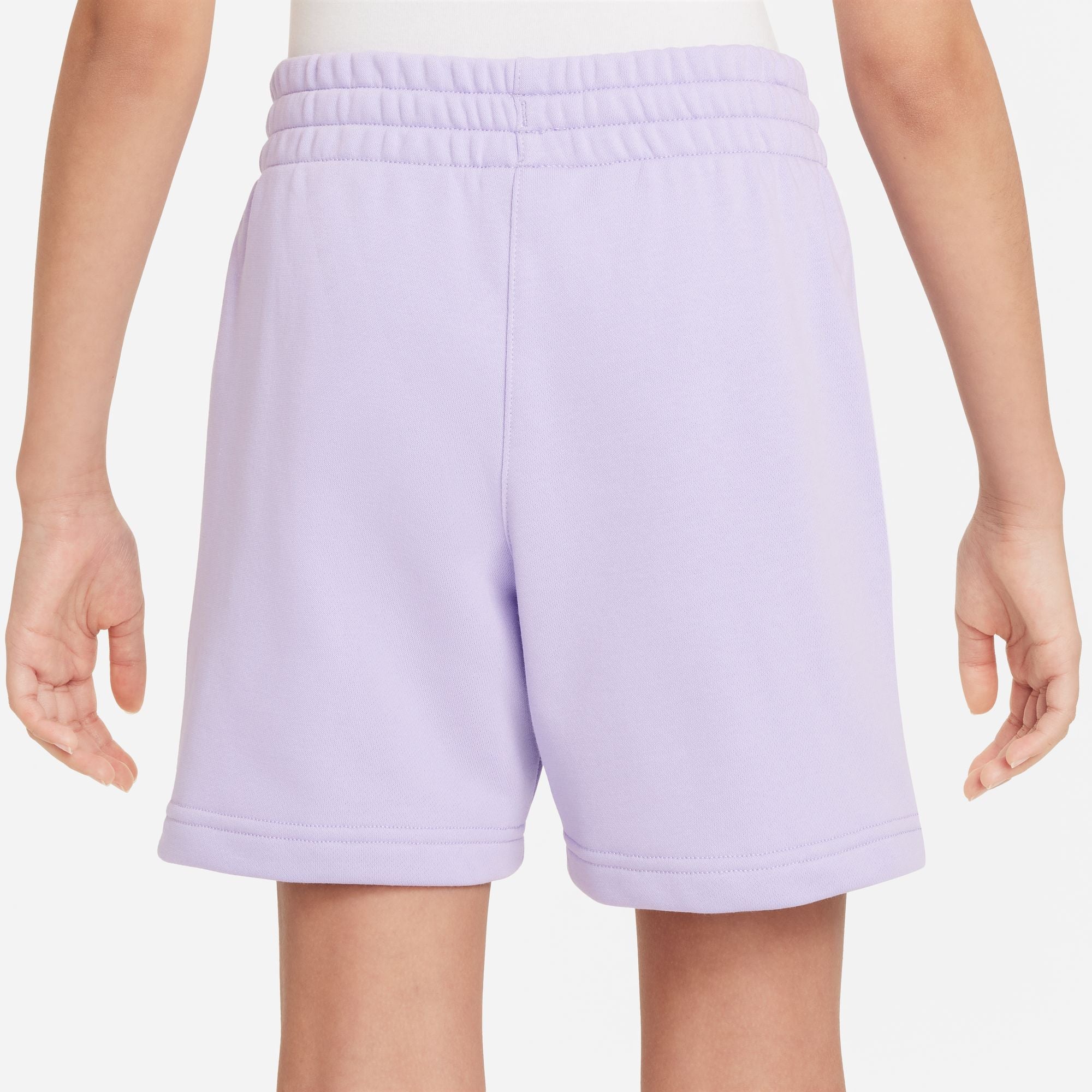 **Nike Youth 5 French Terry Shorts for Girls – Soft & Comfortable Athletic Shorts – Perfect for Running, Gym, and Casual Wear**