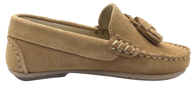 Andanines Boys Suede Tassel Loafers - Classic Casual Dress Shoes for Kids | Comfortable Slip-On School Shoes & Party Wear for Toddlers | Perfect for Weddings, Holidays and Special Occasions