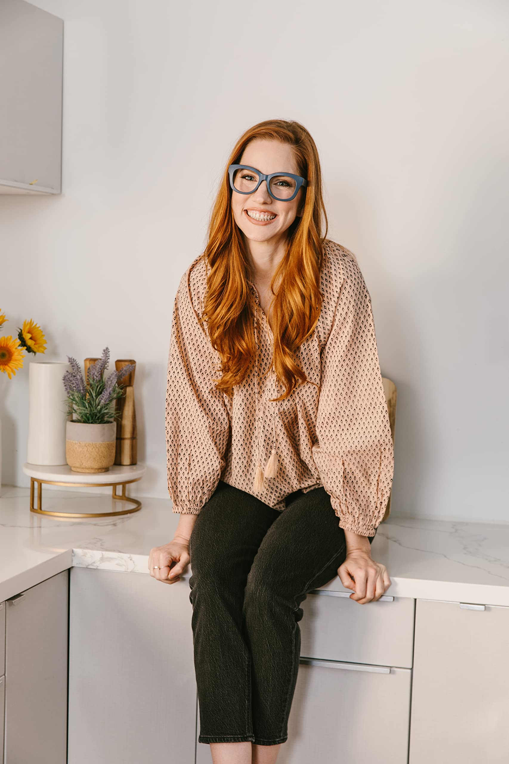 Peepers by PeeperSpecs Women's Blue Light Blocking Reading Glasses - Oversized Comfort for Computer Work, Reading & Screen Time Relief