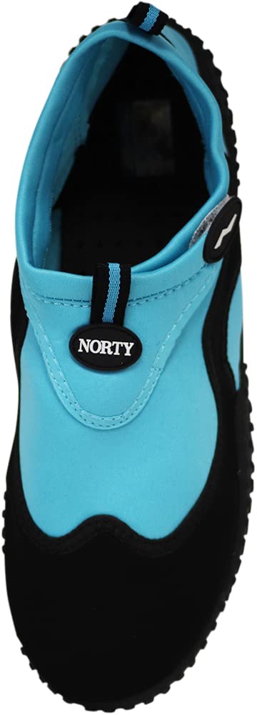 NORTY Wave Aqua Sock Water Shoes for Women - Quick-Dry Swim & Beach Shoes with Non-Slip Sole - Perfect for Pool, Beach, Yoga & Water Sports