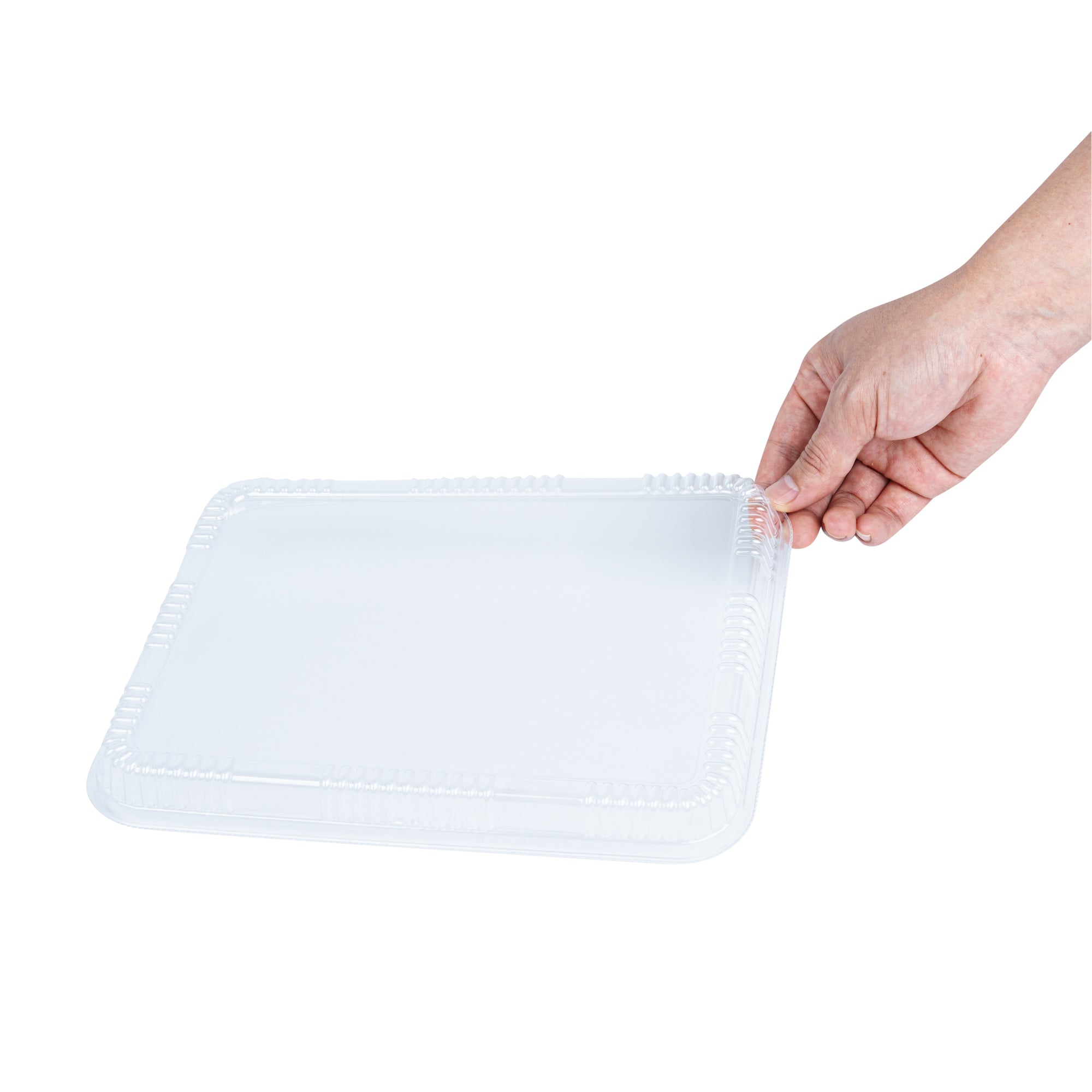Bento Tek Rectangle Clear Plastic Lids - 50 Pack for 26 oz Bento Boxes | Airtight Food Storage | Perfect for Meal Prep, Lunches & Picnics