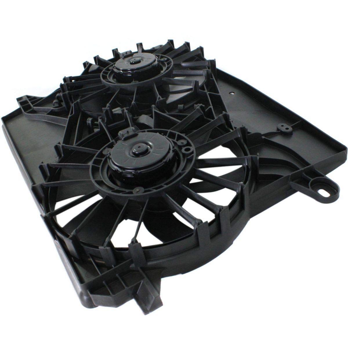 High Performance Radiator Cooling Fan Compatible with 2005-2009 Chrysler 300 & 2006-2009 Dodge Charger - Perfect for Engine Overheating Prevention & Summer Driving