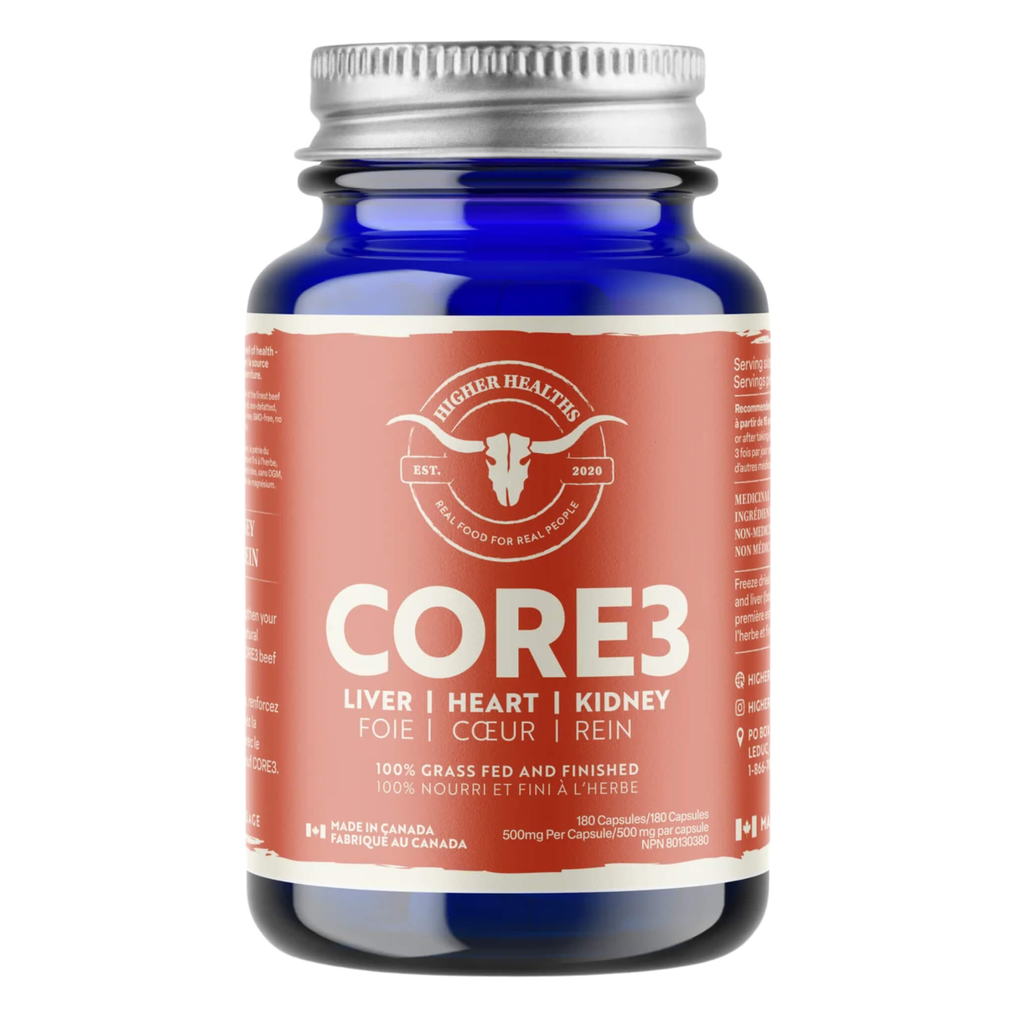 Premium Core3 Beef Organ Supplement - Heart, Kidney & Liver for Dogs & Cats | Natural Protein Source for Pets | Supports Energy, Digestion & Immune Health | Perfect for Raw Feeding & Holistic Pet Care
