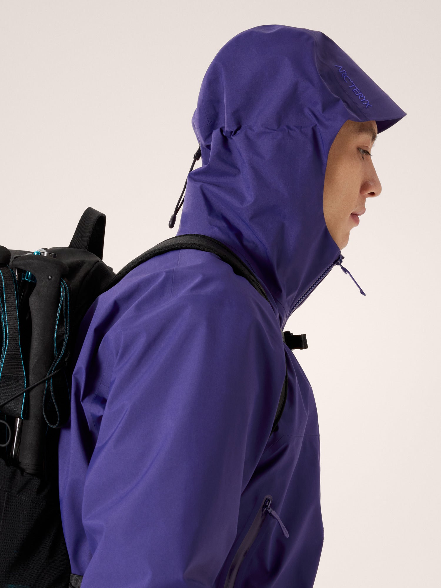 Men's Beta Jacket - Lightweight Waterproof Outdoor Windbreaker for Hiking, Camping & Travel | X000007726