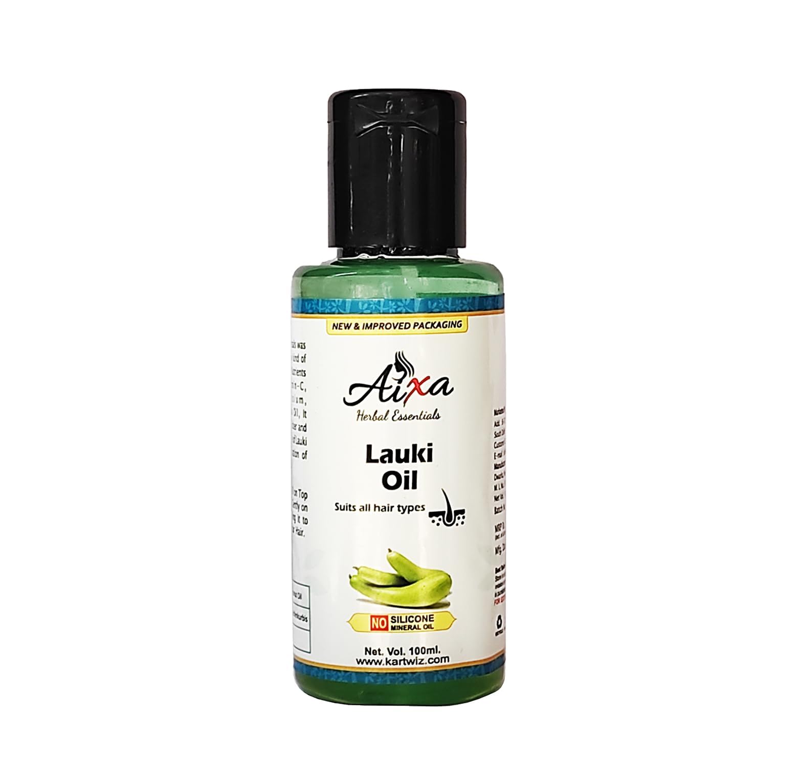 Herbigiri Herbal Lauki Oil for Hair Growth & Scalp Care - 100ml Bottle | Natural Hair Treatment for Thicker, Longer Hair | Perfect for Daily Hair Care & Massage