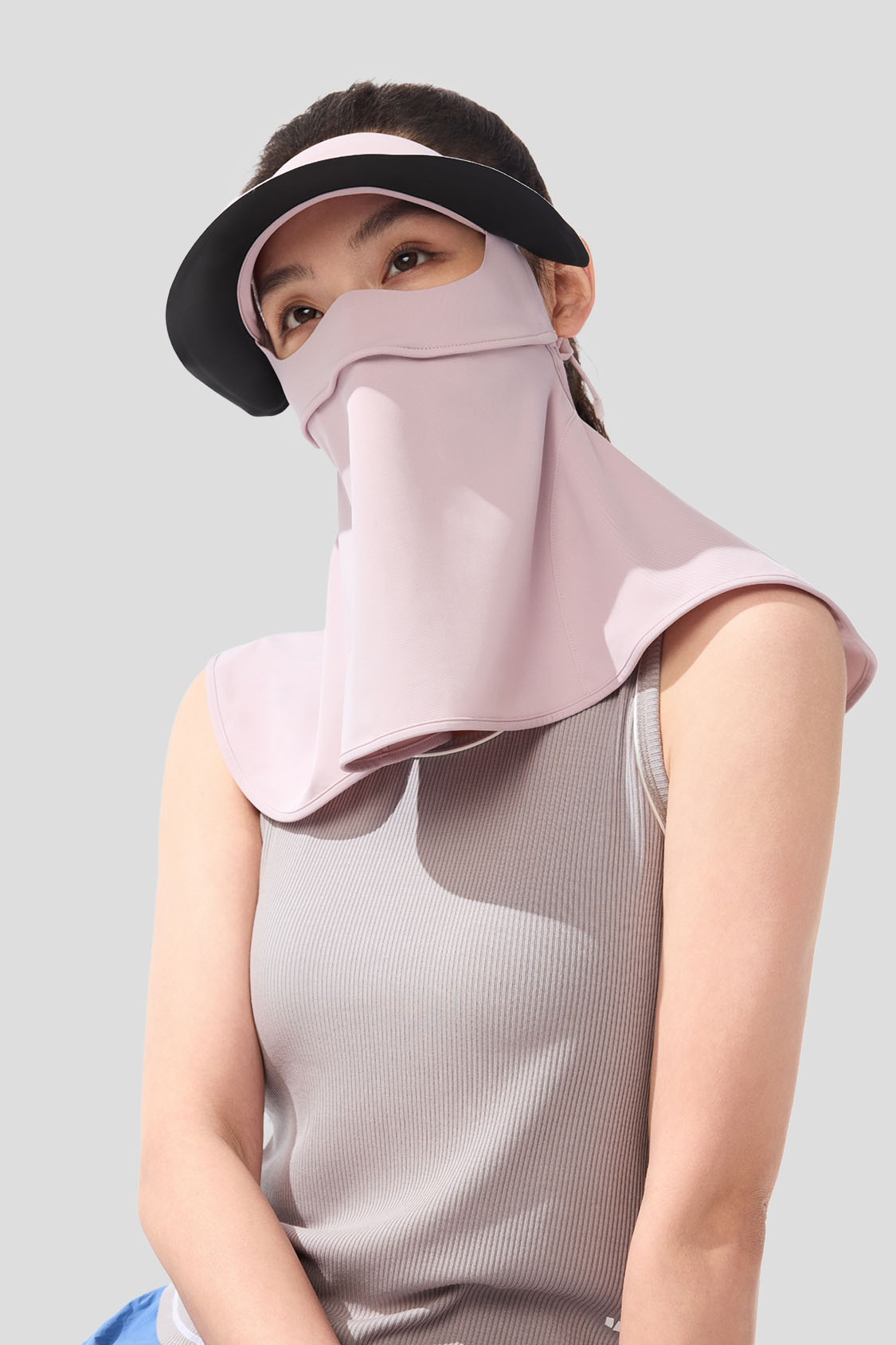 Icepape Women's UPF50+ Sun Protection Brim Neck Guard - Perfect for Hiking, Running, and Outdoor Activities