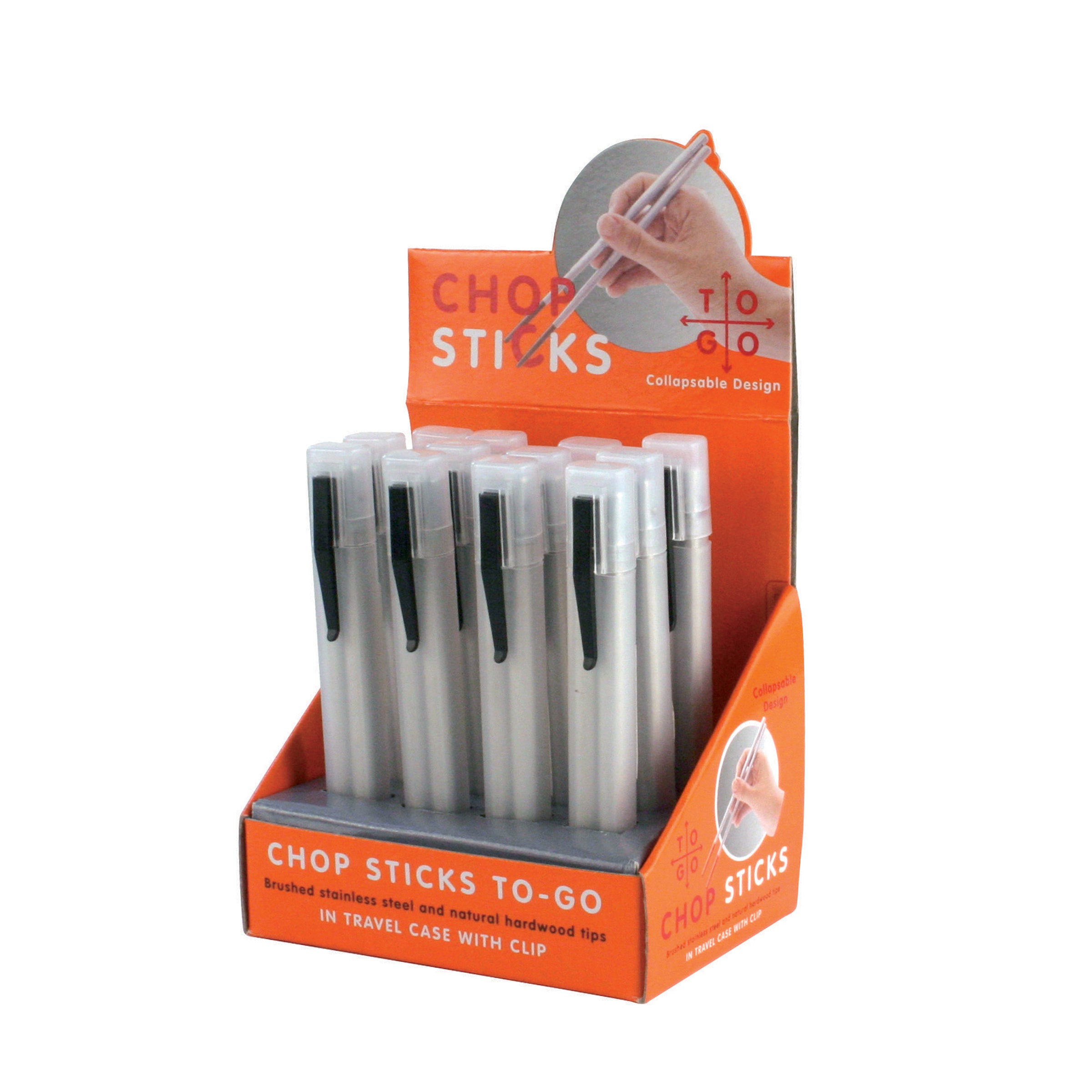 Portable Travel Chopsticks Set - Lightweight & Reusable Stainless Steel Chopsticks for Camping, Hiking, and On-the-Go Meals