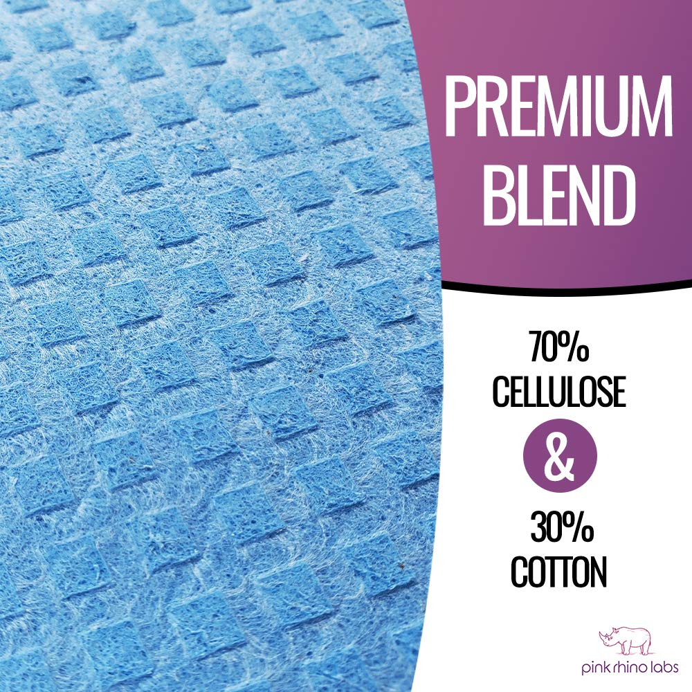 Eco-Friendly Swedish Dishcloths Set – Super Absorbent Reusable Kitchen Towels & Sponge Cloths for Washing Dishes, Cleaning Countertops – Perfect for Sustainable Home & Commercial Kitchens