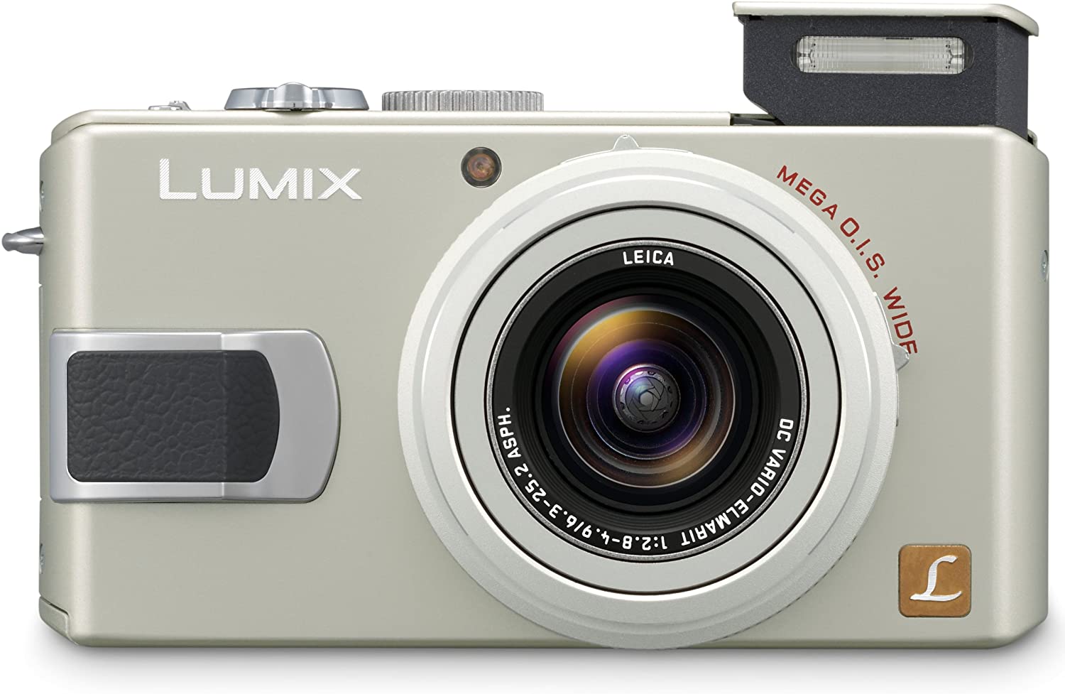 Panasonic Lumix DMC LX2 10.2MP Digital Camera with 4x Optical Zoom - Silver | Compact Travel Camera for Vlogging, Street Photography & Everyday Use