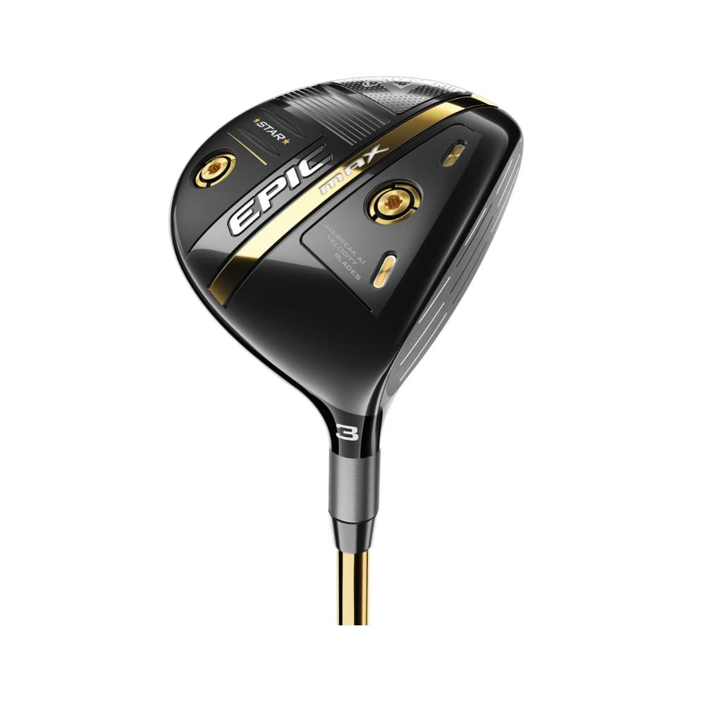 Callaway Epic Max Star 3 Wood 15 Degree Golf Club with UST Mamiya ATTAS Shaft for Women | High Launch & Forgiveness | Perfect for Fairway Shots & Long Par 5s