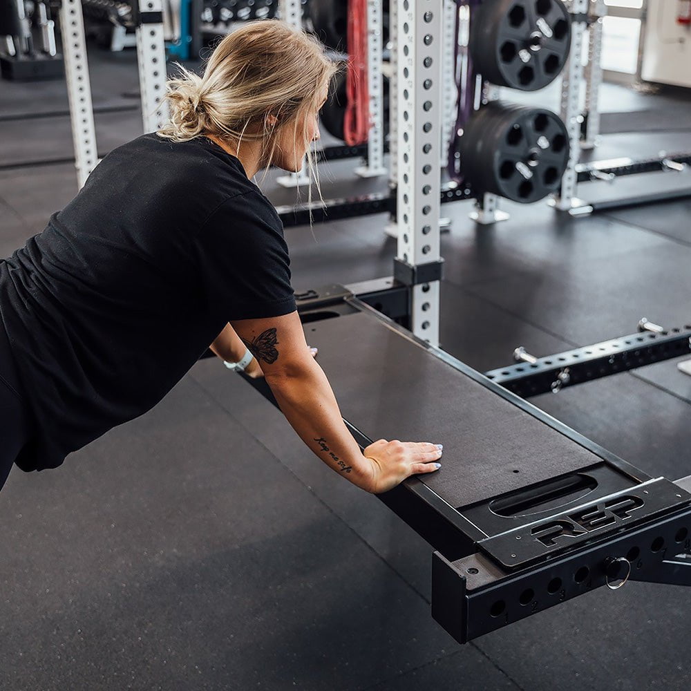 REP Fitness Utility Seat - Adjustable Weight Bench for Home Gym, Strength Training & Workouts - Perfect for Squats, Dumbbell Press & Full-Body Exercises