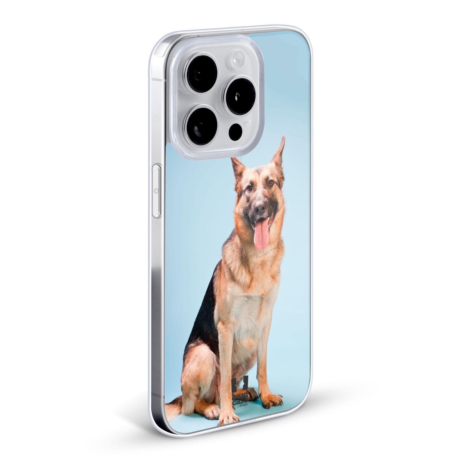German Shepherd Dog Soft Gel Phone Case for Apple iPhone 13 Pro - Durable Pet Lover Accessory | Perfect for Dog Owners, Animal Enthusiasts & German Shepherd Fans