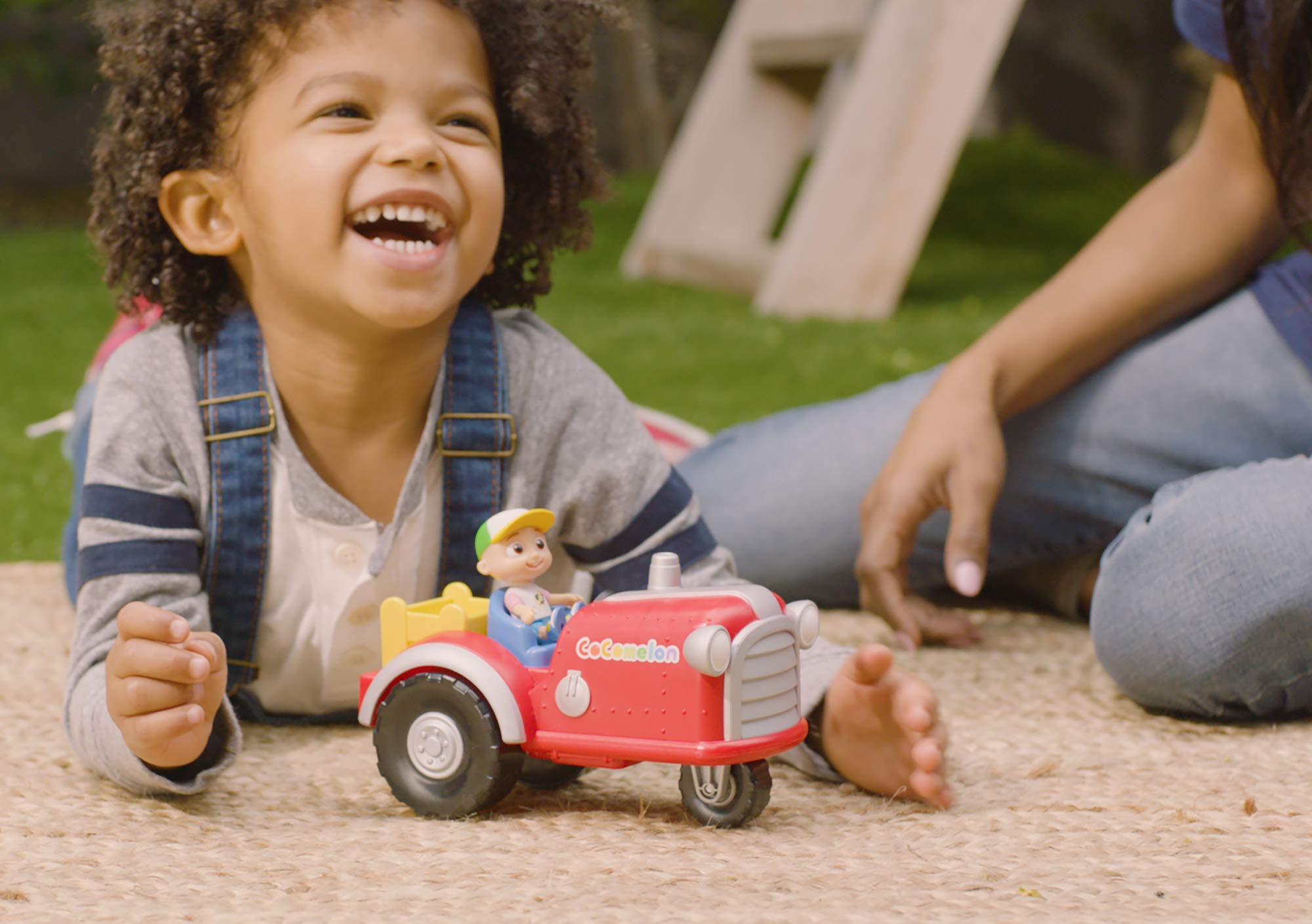 **Cocomelon Official Musical Tractor Toy with Sounds & 3-Inch JJ Figurine – Plays the MacDonald Song – Fun Learning Toy for Toddlers & Kids (Ideal for Playtime, Birthday Gifts & Early Childhood Education)**