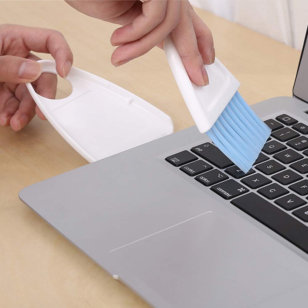 Mini Broom & Dustpan Set - Compact Cleaning Tool for Tables, Countertops, Keyboards & Pet Hair