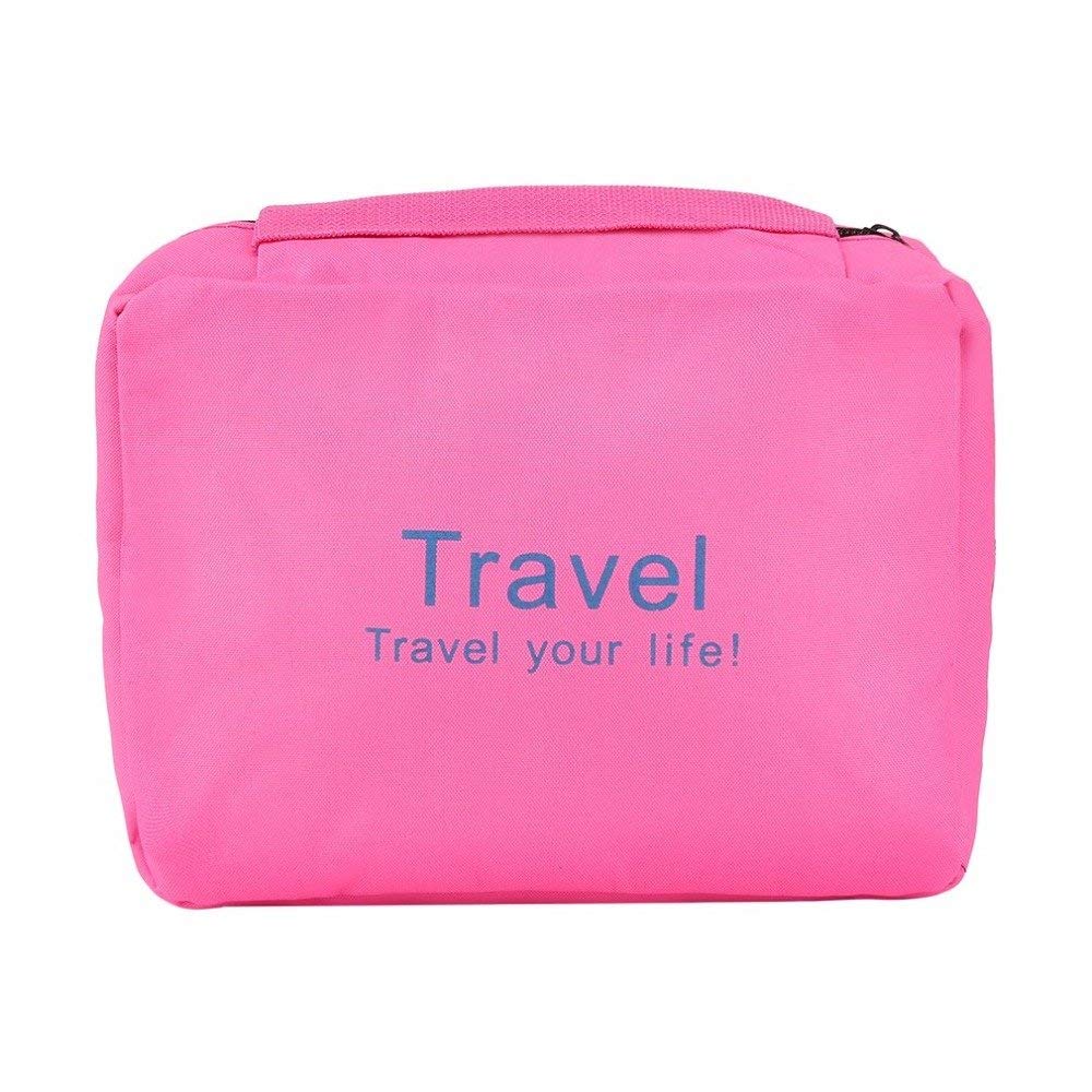 Magnusdeal Travel Makeup Bag - Waterproof Cosmetic Organizer with Multiple Pockets for Toiletries, Makeup Accessories & Skincare | Perfect for Air Travel, Vacation & Daily Use