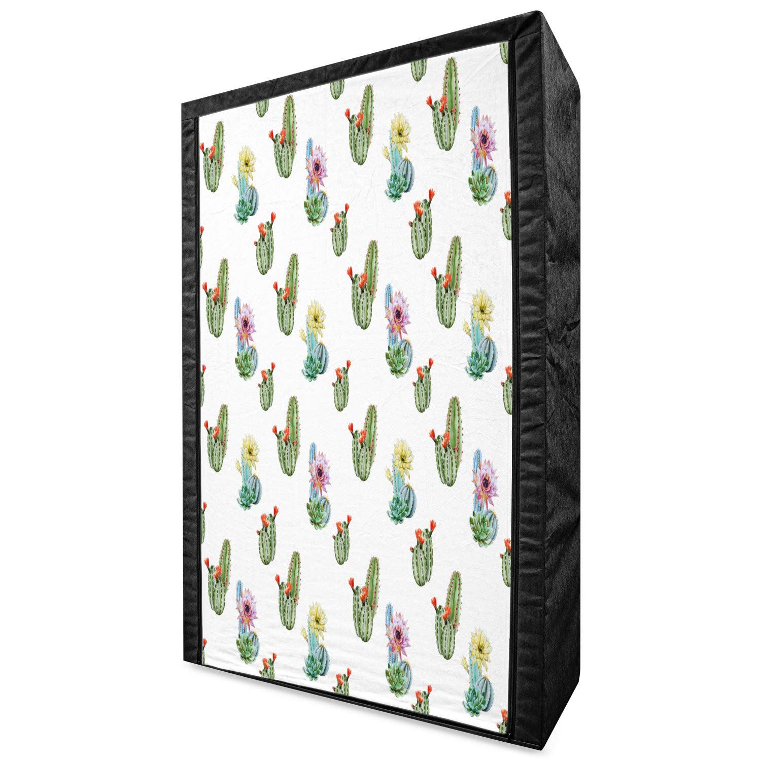 Ambesonne Cactus Portable Fabric Wardrobe - 42.5