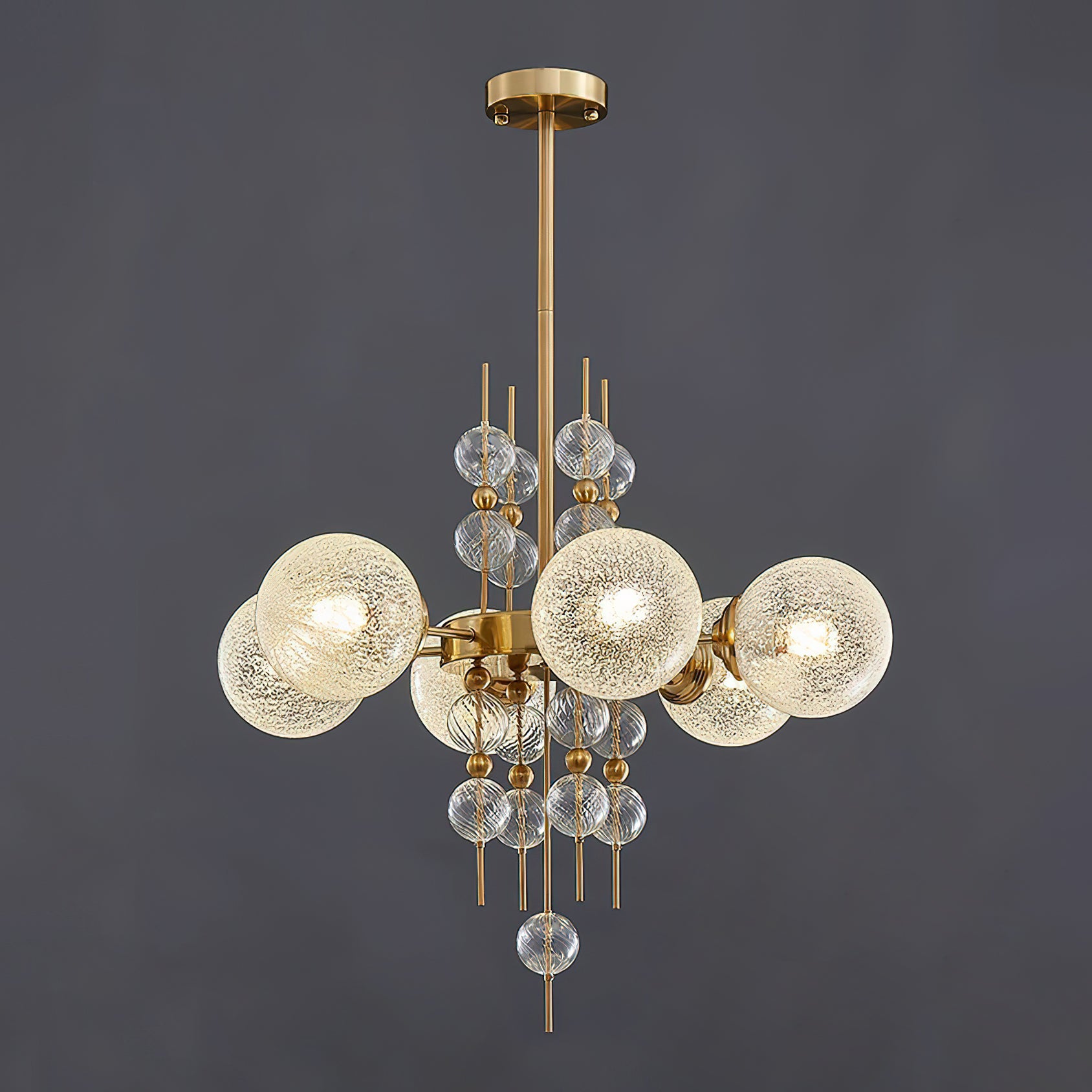 Calypso Chandelier - Elegant Crystal Ceiling Light Fixture for Dining Room, Bedroom & Living Room Decor | Modern Lighting for Home & Office