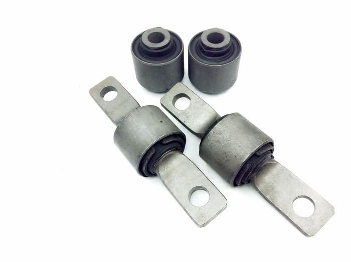 4 Rear Upper Control Arm Track Rod Axle Bushing Kit - Compatible with 2006-2015 Honda Civic FD FB - Durable Suspension Replacement Part for Smoother Ride & Enhanced Handling