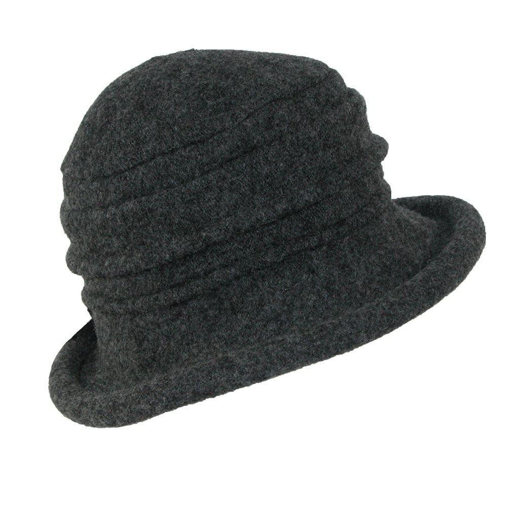 Wool Cloche Hat for Women - Soft Winter Beanie in 3 Colors (Black, Gray, Beige) | Warm Knit Hat for Cold Weather, Outdoor Activities & Fashion Accessories