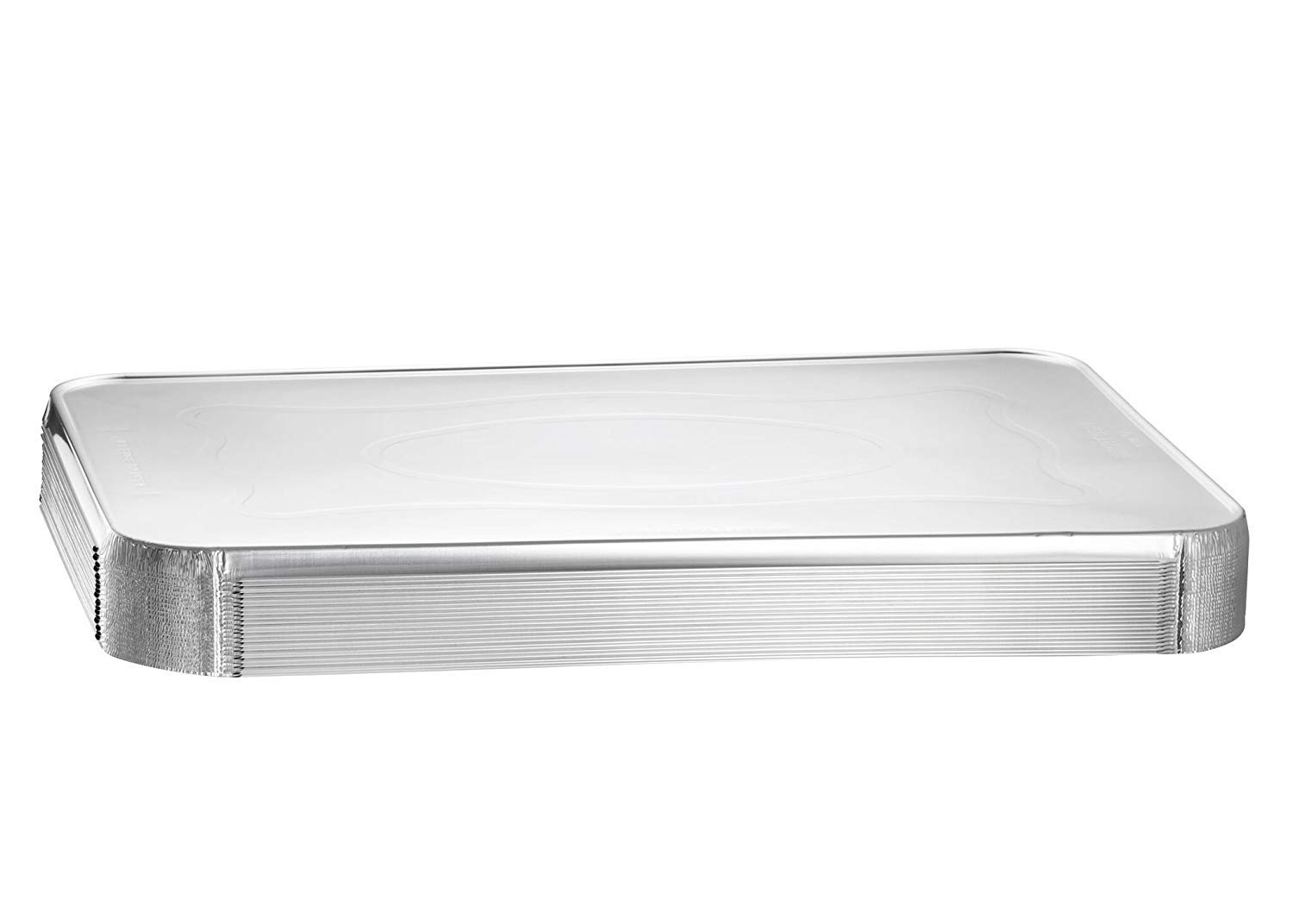 (40 Count) Full Size Deep Steam Table Pans with Lids - Disposable Aluminum Foil Food Containers for Baking, Freezing, Meal Prep & Storage (21” x 13” x 3”) - Perfect for Catering, Restaurants & Bulk Cooking