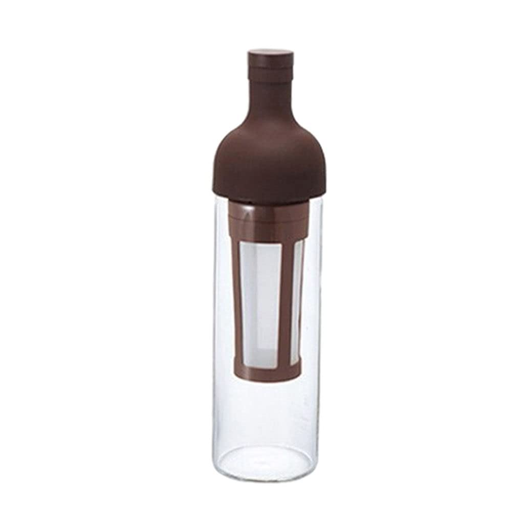 MagiDeal 1L Cold Brew Iced Coffee Maker - Portable Manual Drip Coffee Brewer with Glass Kettle, Reusable Filter for Home, Office & Outdoor Camping | Perfect for Iced Coffee, Cold Brew & Hot Coffee Lovers